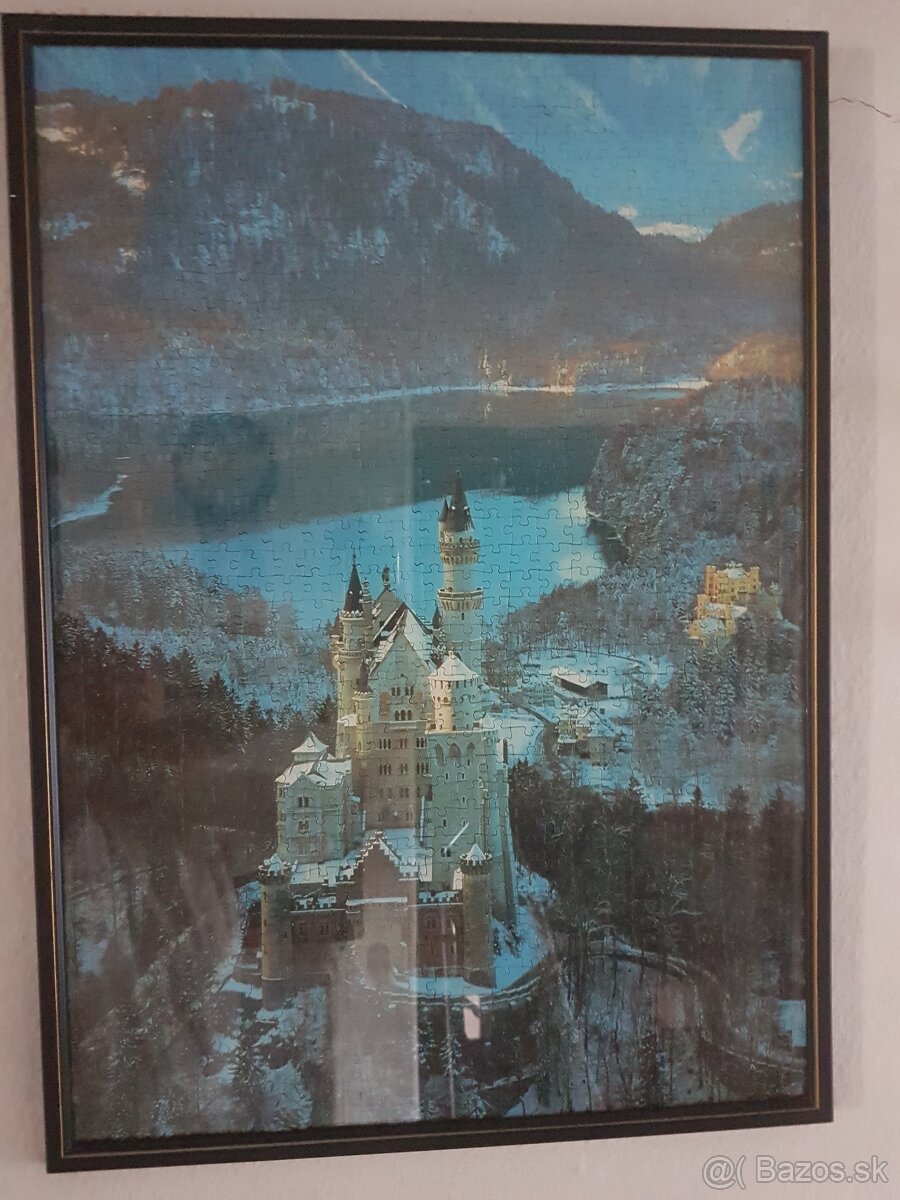 obraz hrad/zámok-puzzle