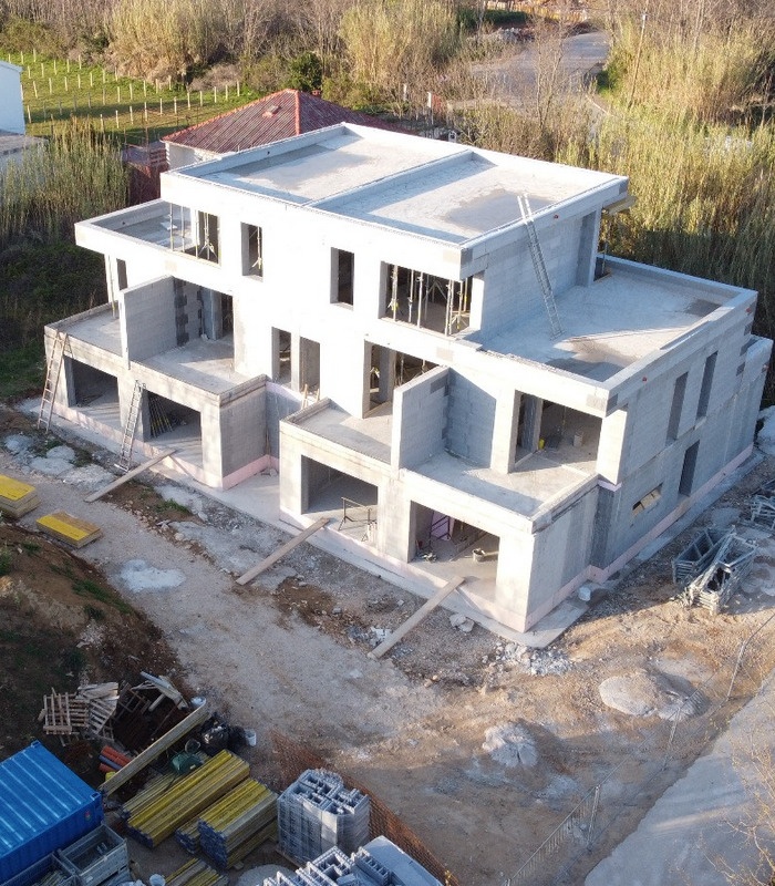 Nové apartmány v Chorvátsku na predaj, pred dokončením