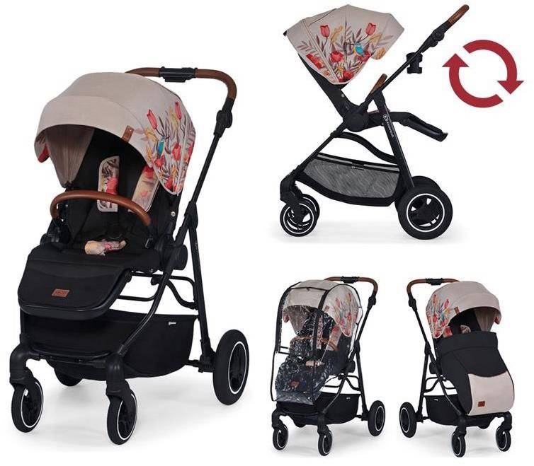 Kočík kinderkraft All Road bird pattern