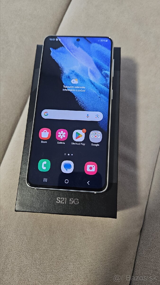 Samsung Galaxy S21 5G 128GB BIELY