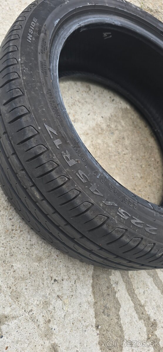 225/45r17 letná 1ks