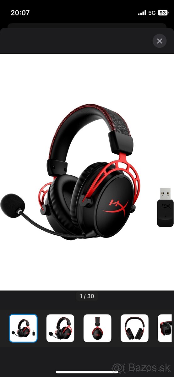 HyperX Cloud Alpha Wireless Gaming Headset