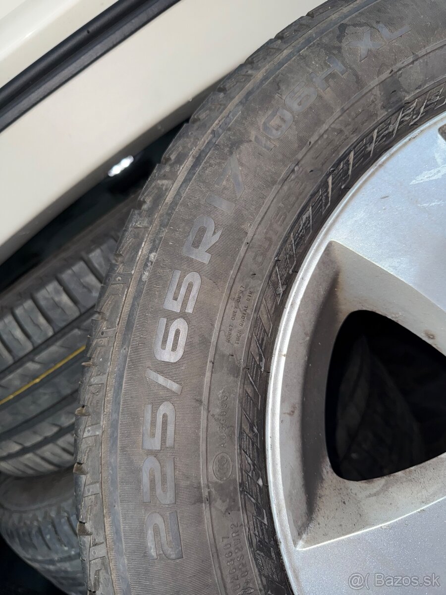 225/65/r17 Elektróny a letne gumy