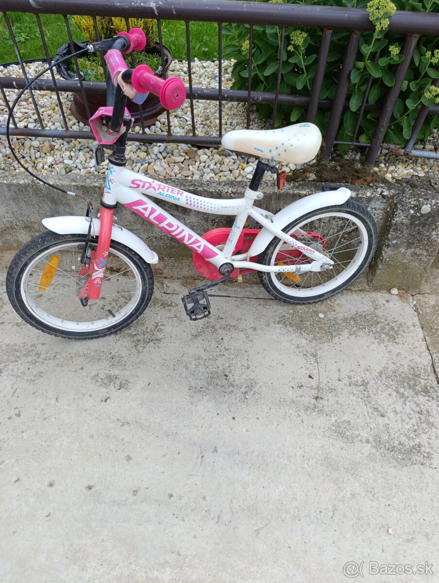 Detský bicykel Alpina Starter 16
