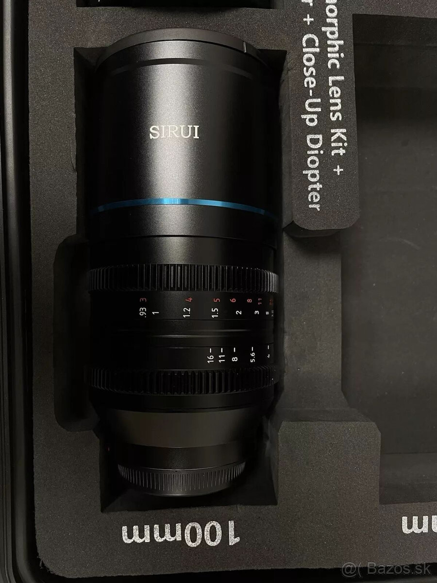 Sada SIRUI Venus 1.6X Anamorphic FF RF Mount (35, 50, 75, 10