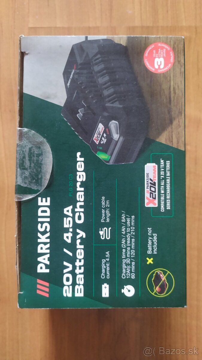 Parkside PLG 20 C3 nabíjačka akumulátora