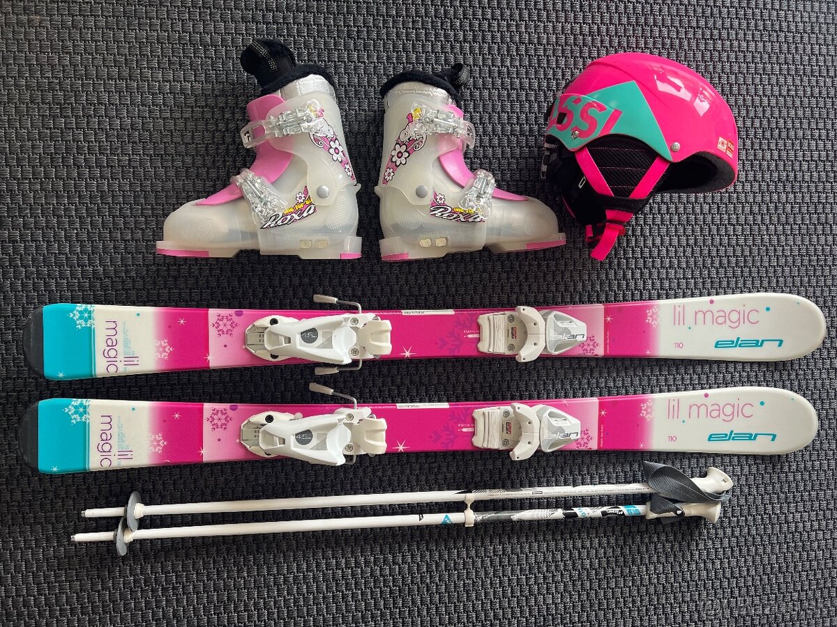 Detské /juniorské lyže Elan Lil Magic 110cm