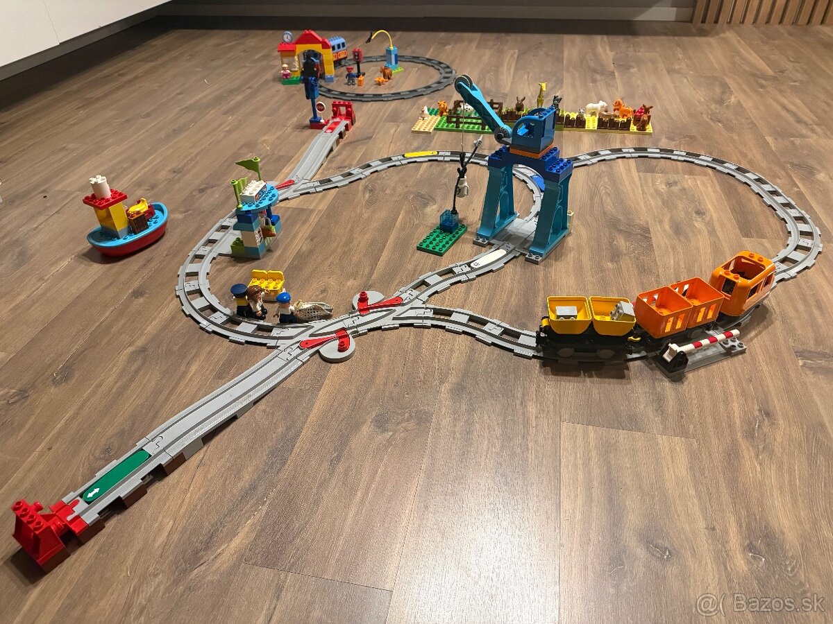 Predam Duplo viacere sady - vlaky, zvierata a ine