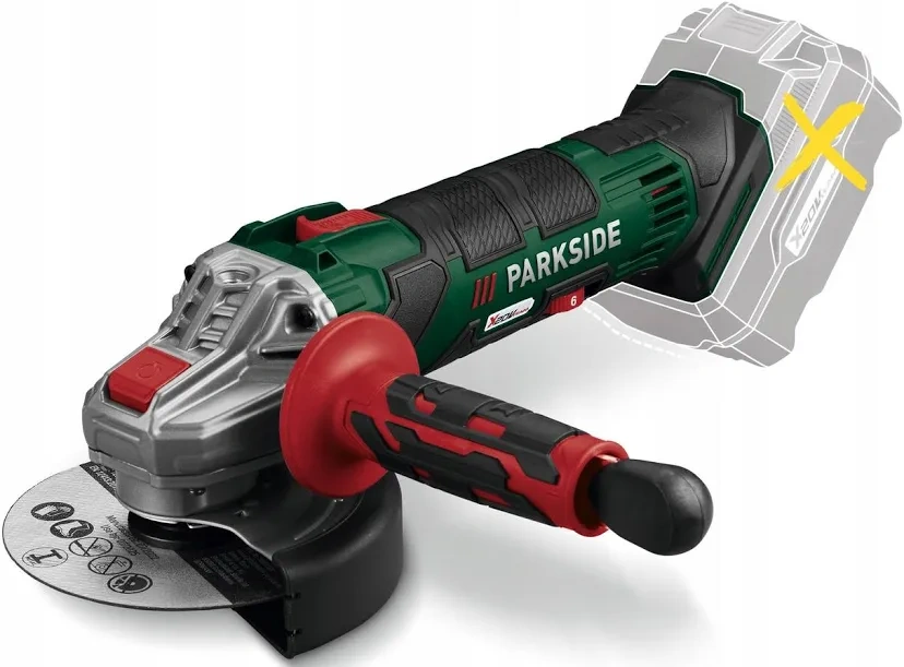 Predam Aku uhlová brúska PWSA 20-Li D4