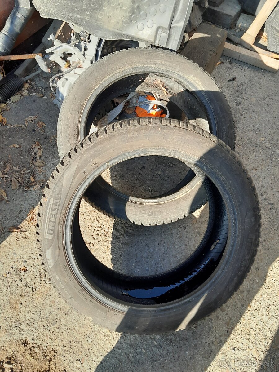 Celoročné pneu Pireli 225/45 r17