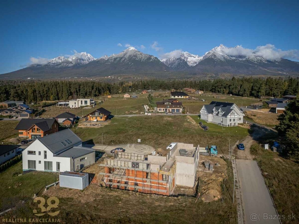 Moderný rodinný dom v podhorí Vysokých Tatier