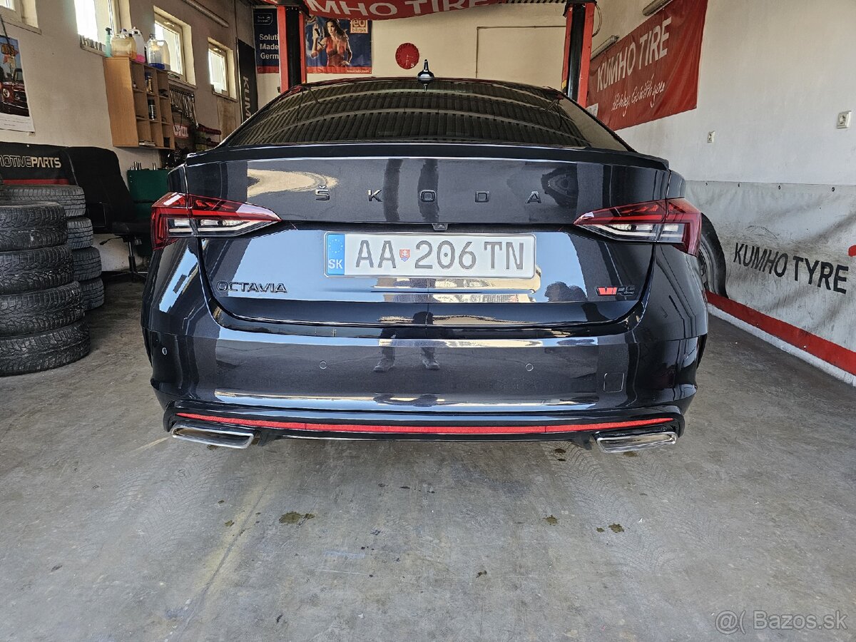 Originál zadný difuzor pre Škoda Octavia RS MK4