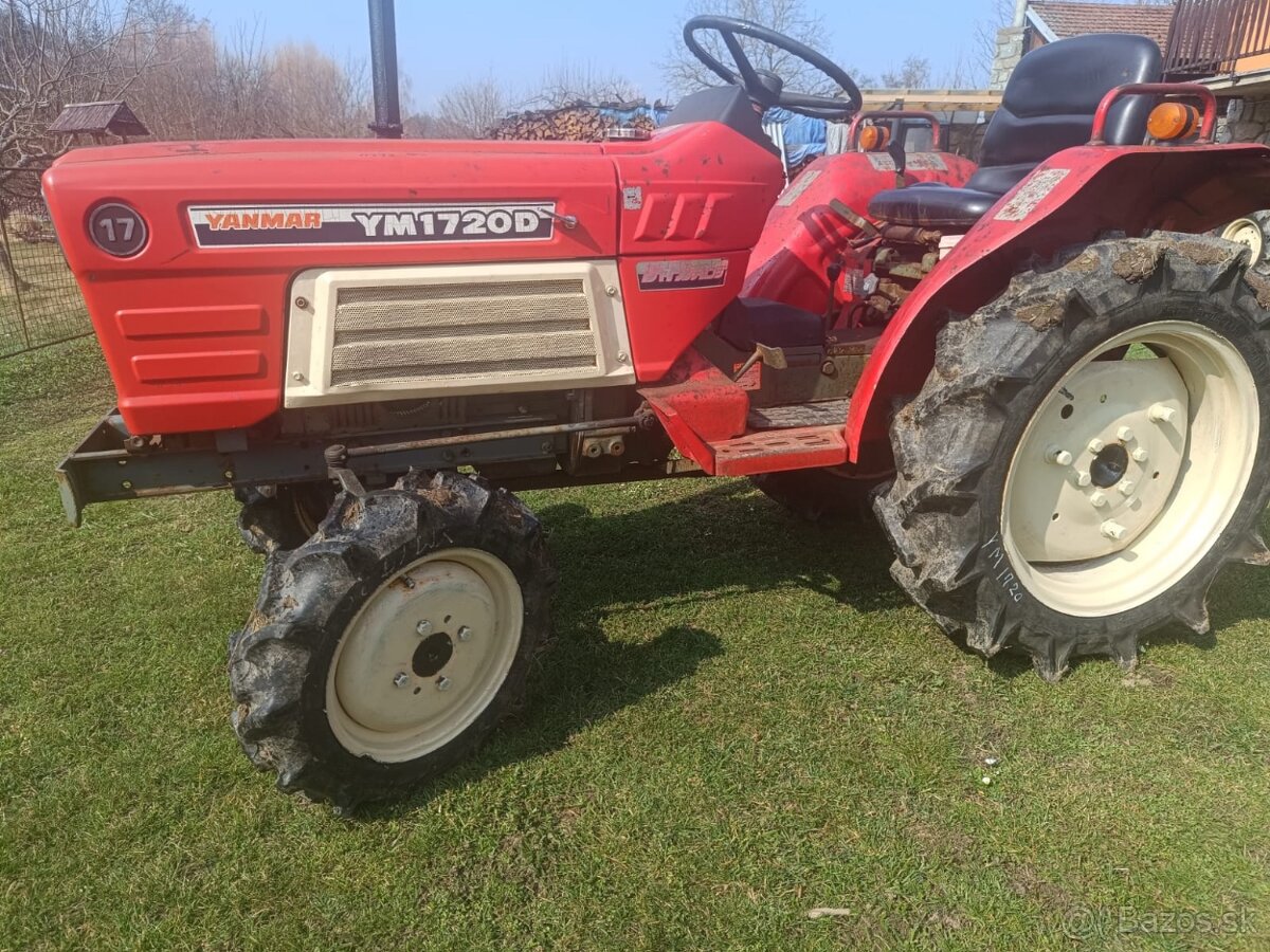 Japonský malotraktor 4x4