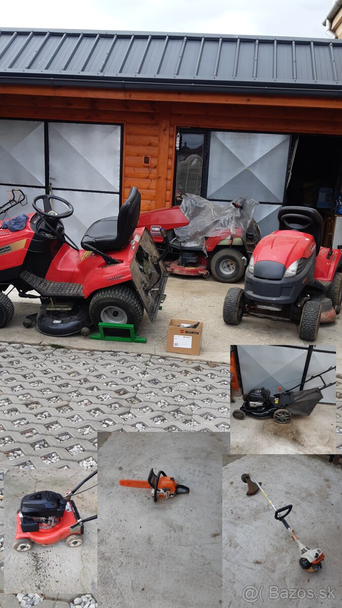 Oprava a servis 2T a 4T záhradnej techniky