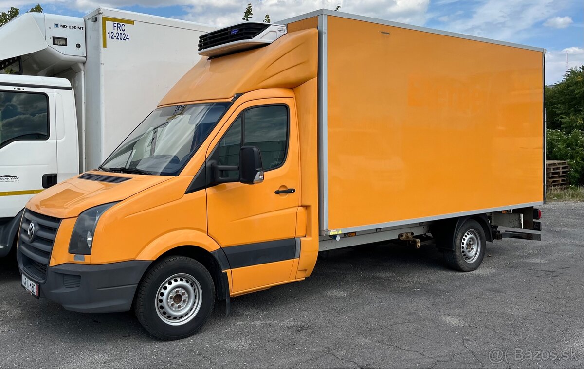 VW Crafter Chladak 2,5tdi 120kw, Carrier Xarios 350
