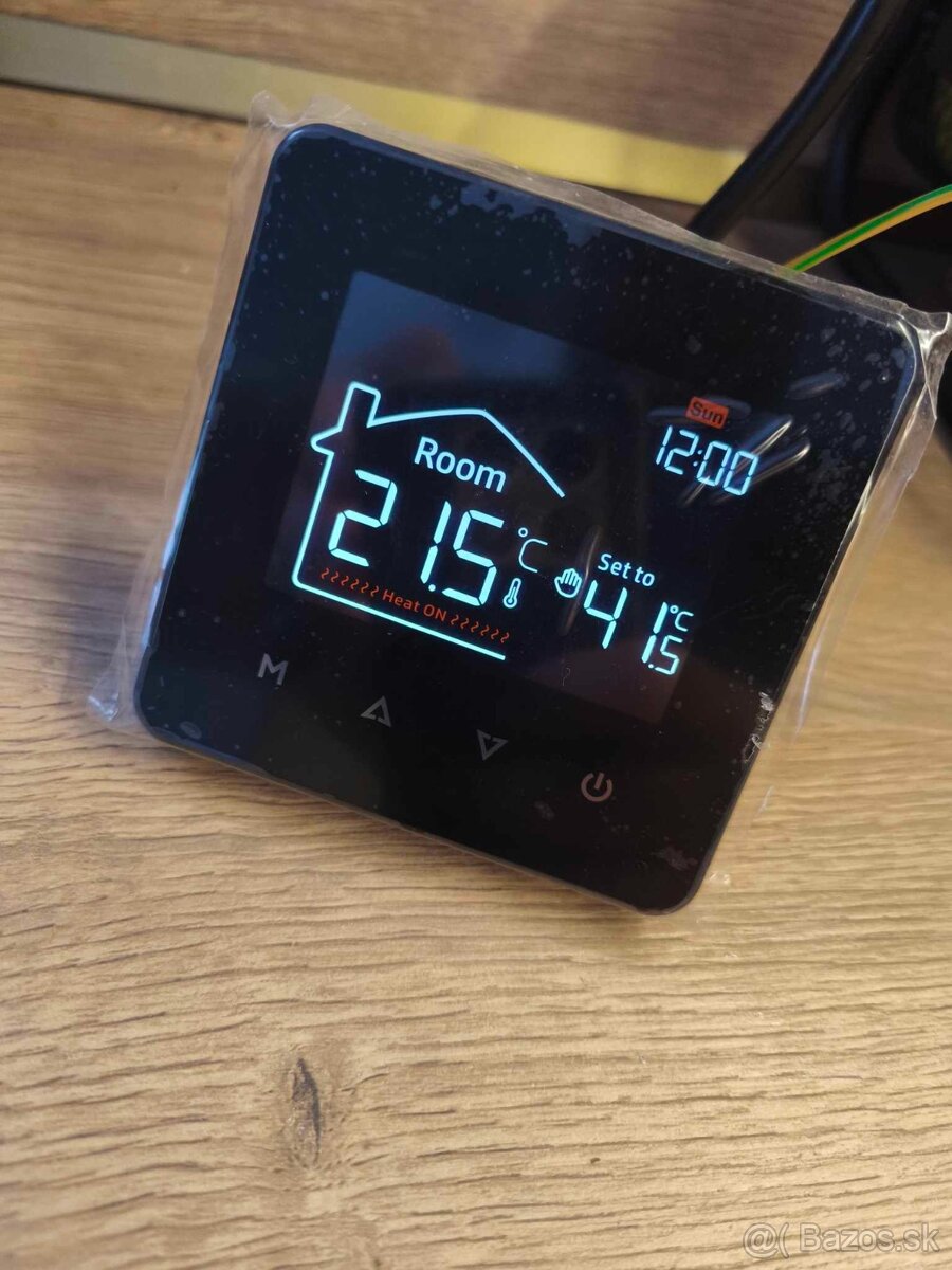 Wifi, Tuya | Termostat pre elektrické podlahové kúrenie 16A