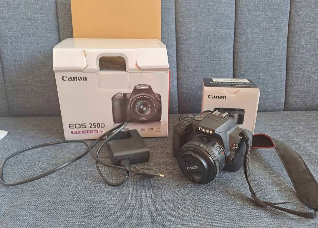 CANON EOS 250D + EF 50MM F/1.8 STM OBJEKTÍV