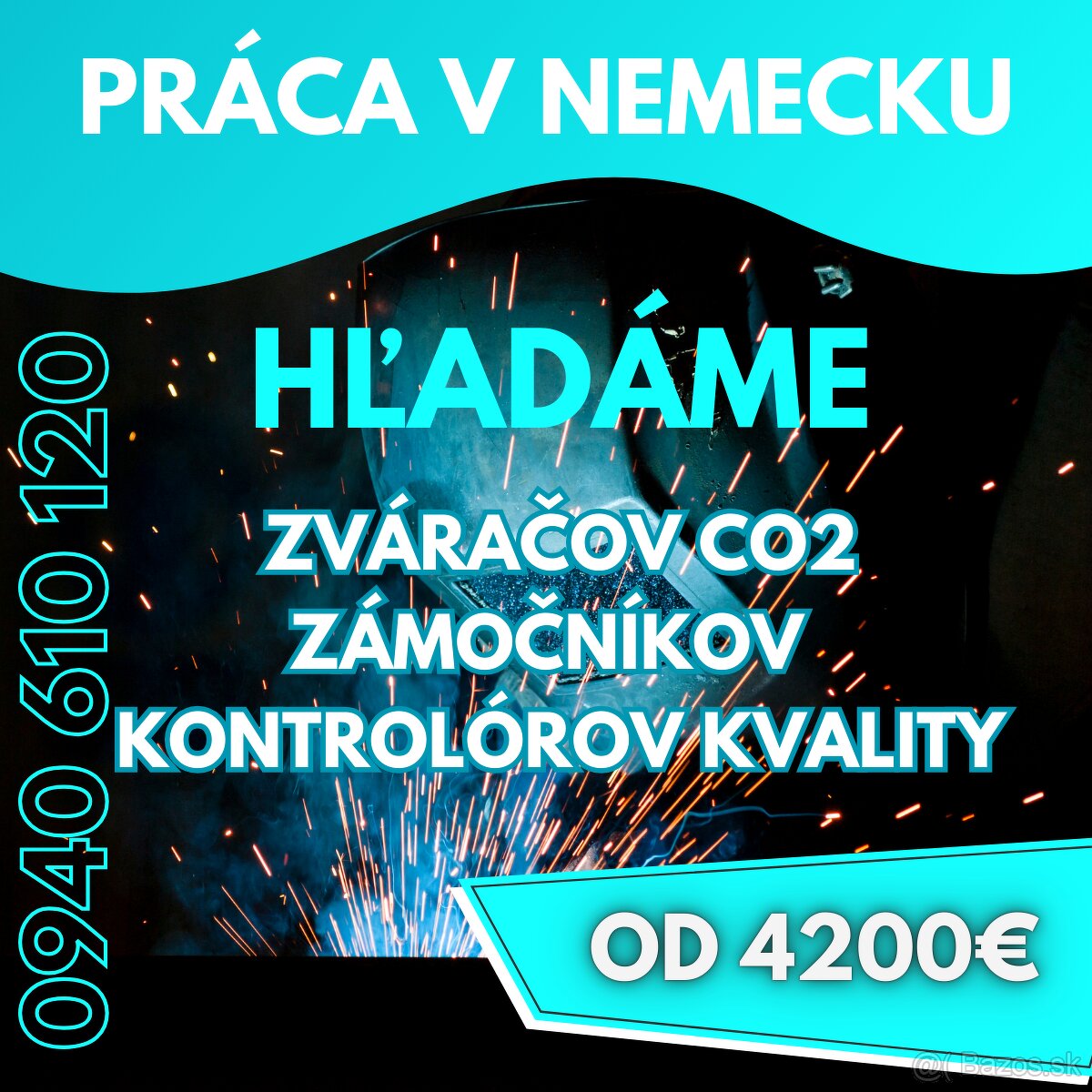 Zvárač 135 | Práca v Nemecku