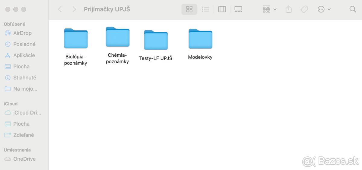 Podklady na přijímačky na LF UPJŠ