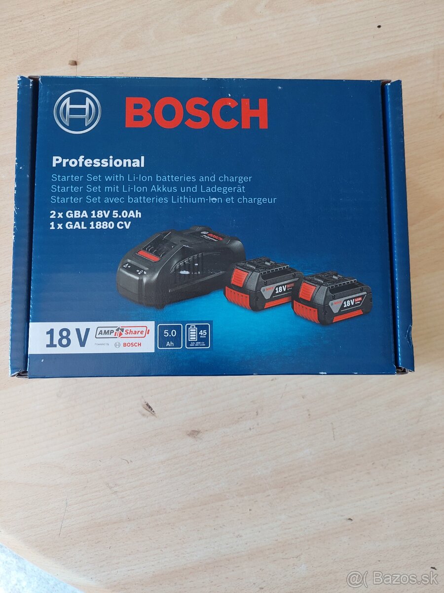Set bosch professional 18V5AH
