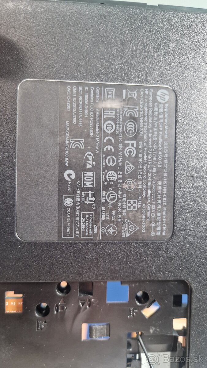 Rozpredám HP Probook 450 G2 na diely