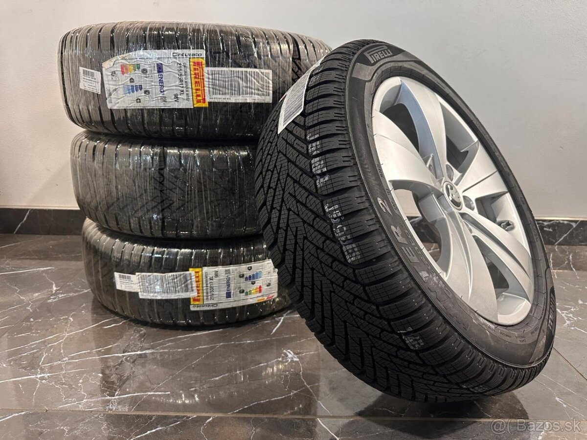 original kolesa škoda superb III IV R17 ZIMNÍ
