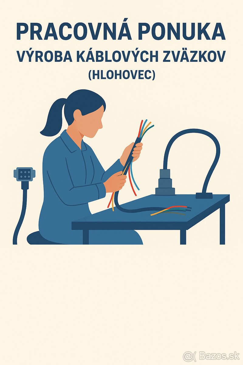 Stabilná práca pre žien – výroba káblových zväzkov