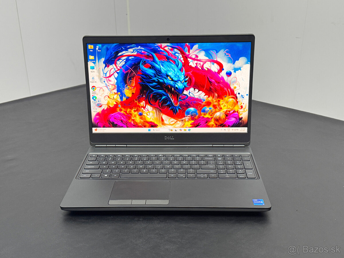 DELL 7560 15.6":i9 11950H,64GB,SSD 1TB,nVidia RTX5000 16GB