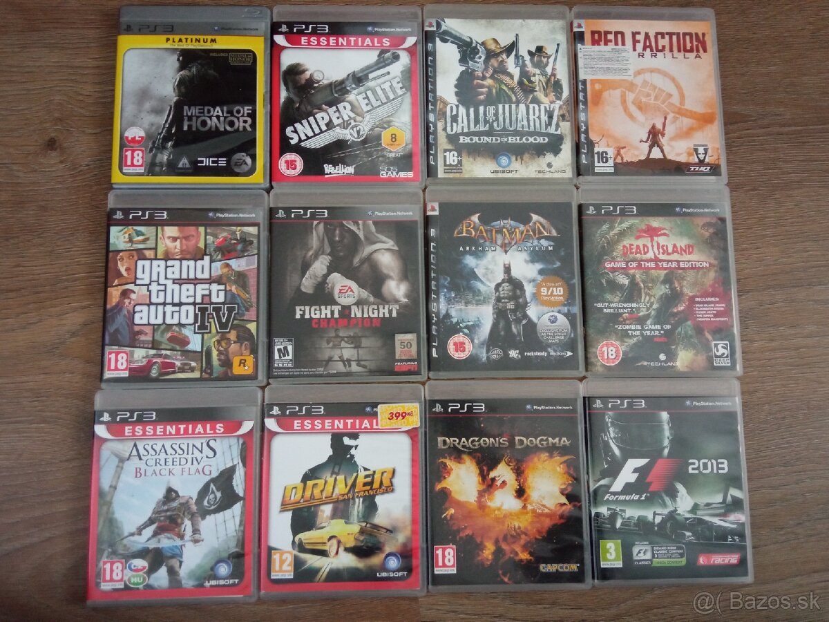 PS3 hry 4+1