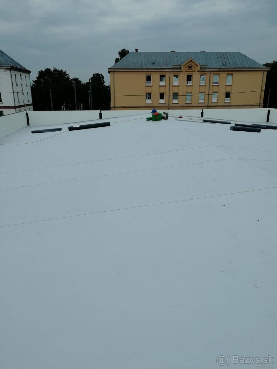 Ponúkam hydroizolácie plochých striech