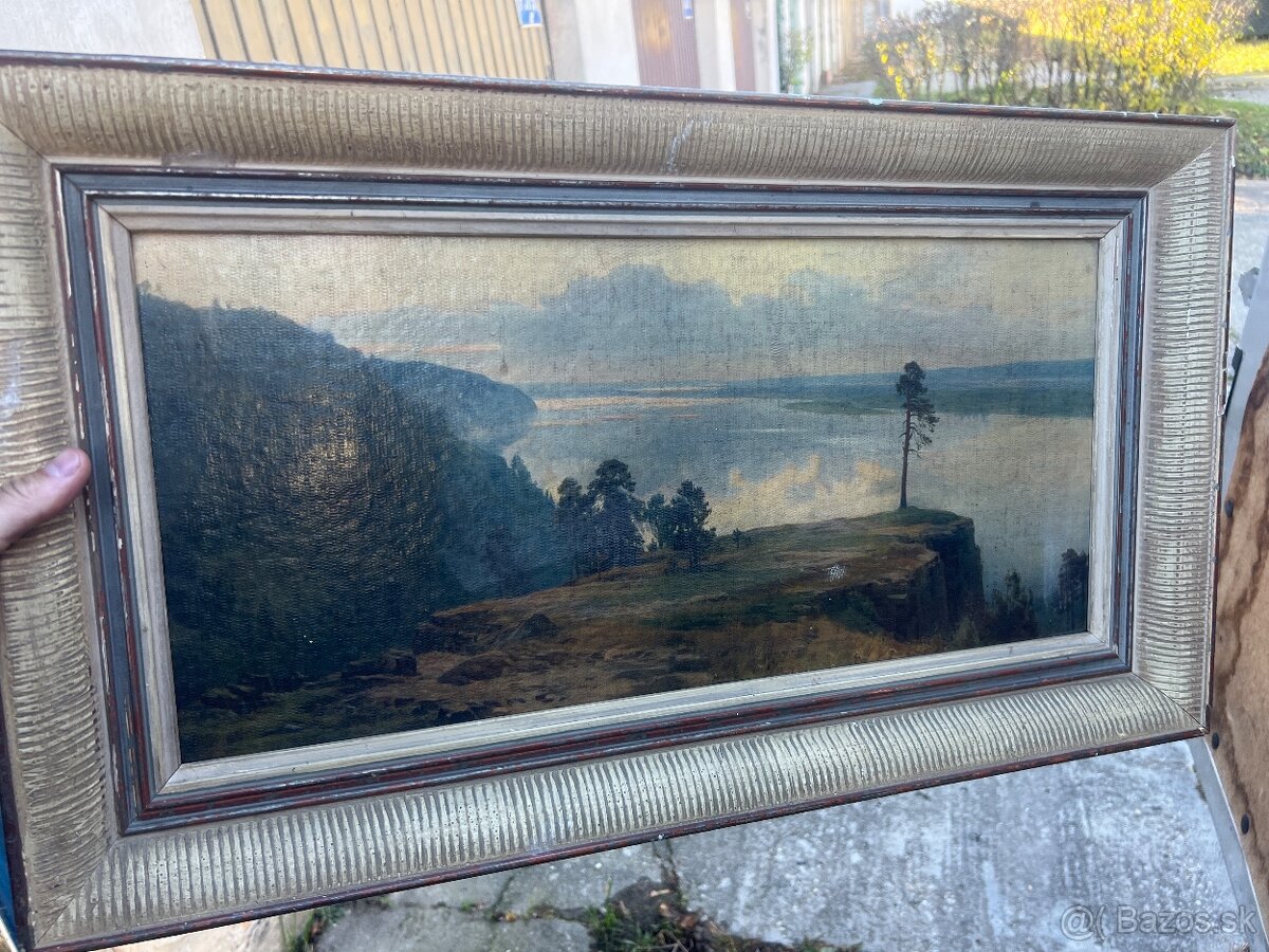 Obraz - krajinka nás Volgou