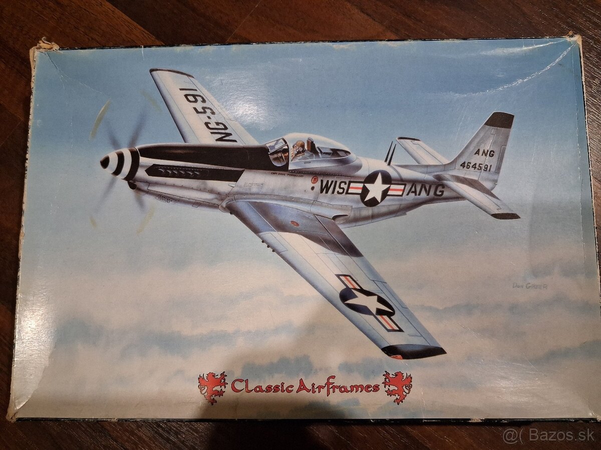 Predám plastikovy model P-51 H 1/48