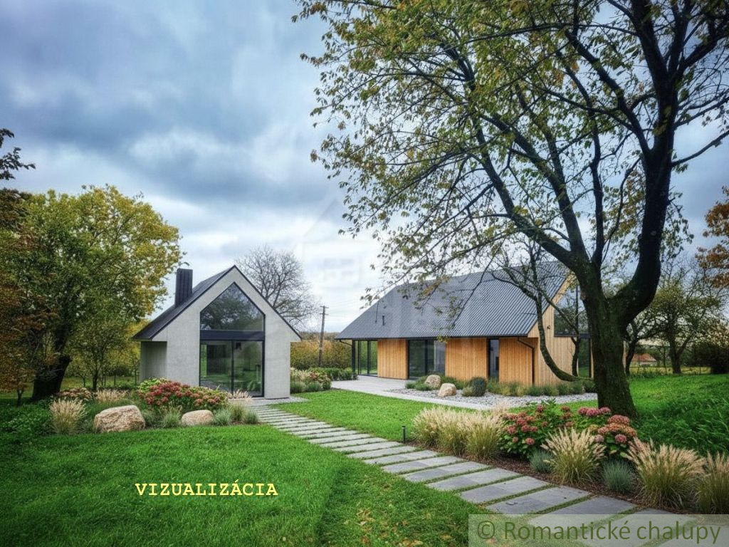 Priestranný pozemok s domami – ideálne miesto pre ranč, fa