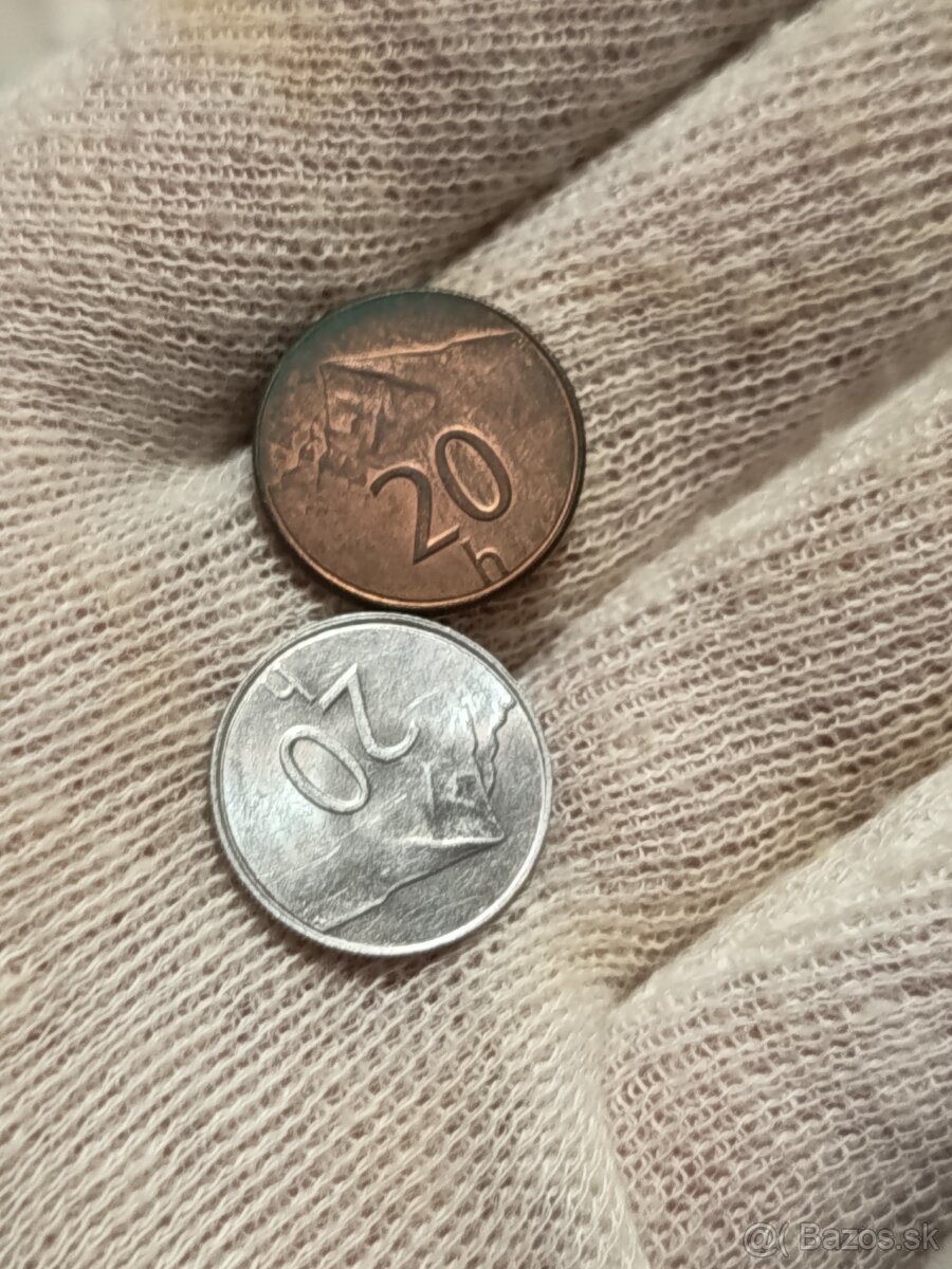 Kúpim skúšobné odrazky mincí SR