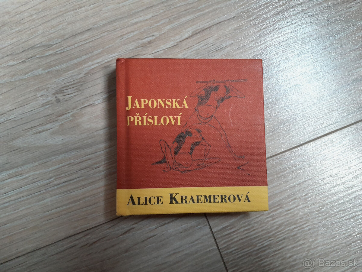 Alice Kraemerová - Japonská přísloví, mini kniha CZ