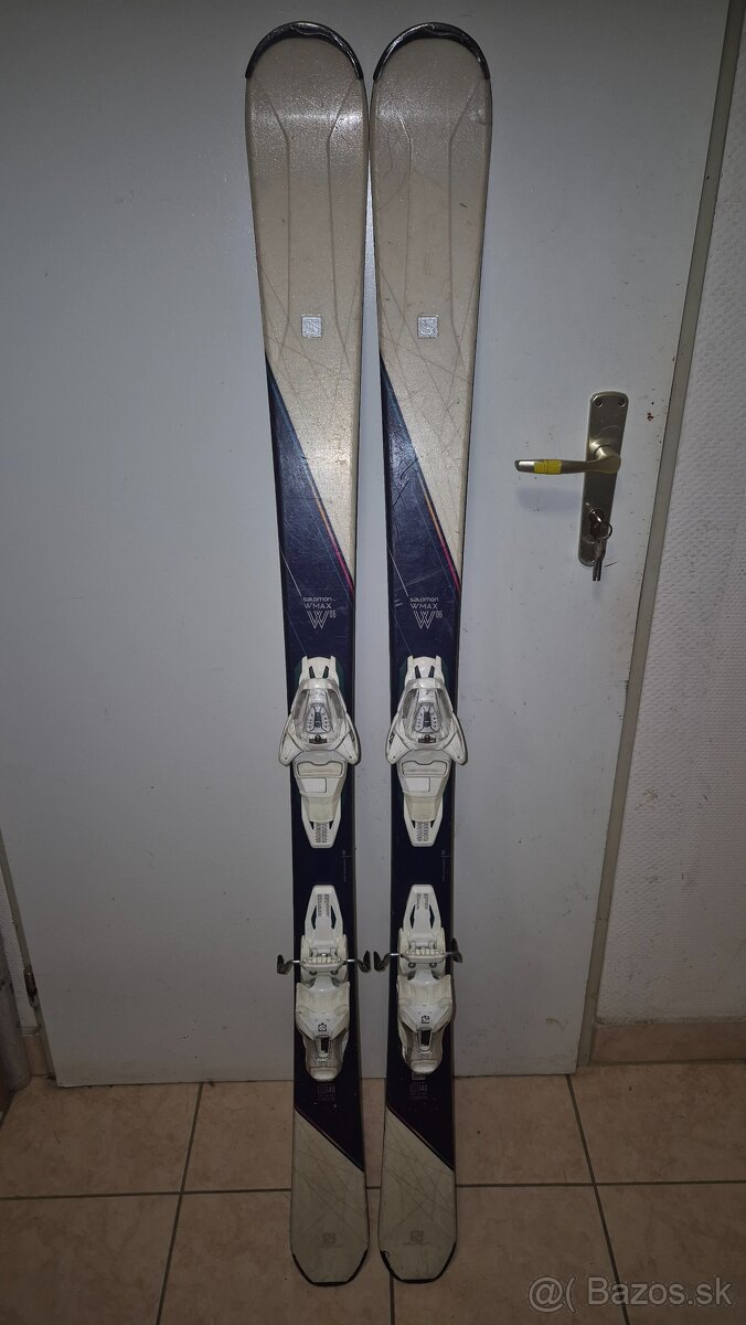 Predám karving.lyže salomon max 148cm