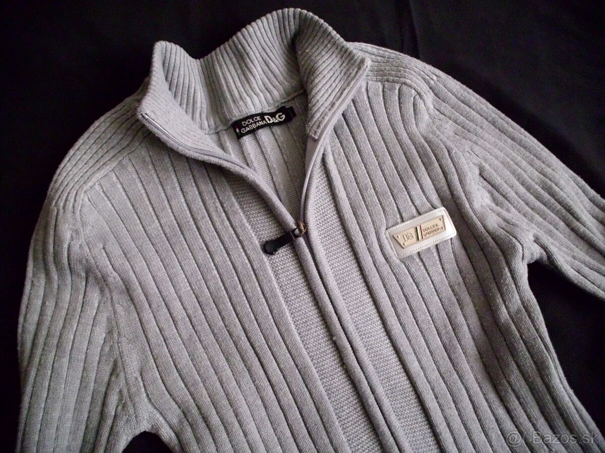 Dolce Gabbana pánsky sveter vlna L-M