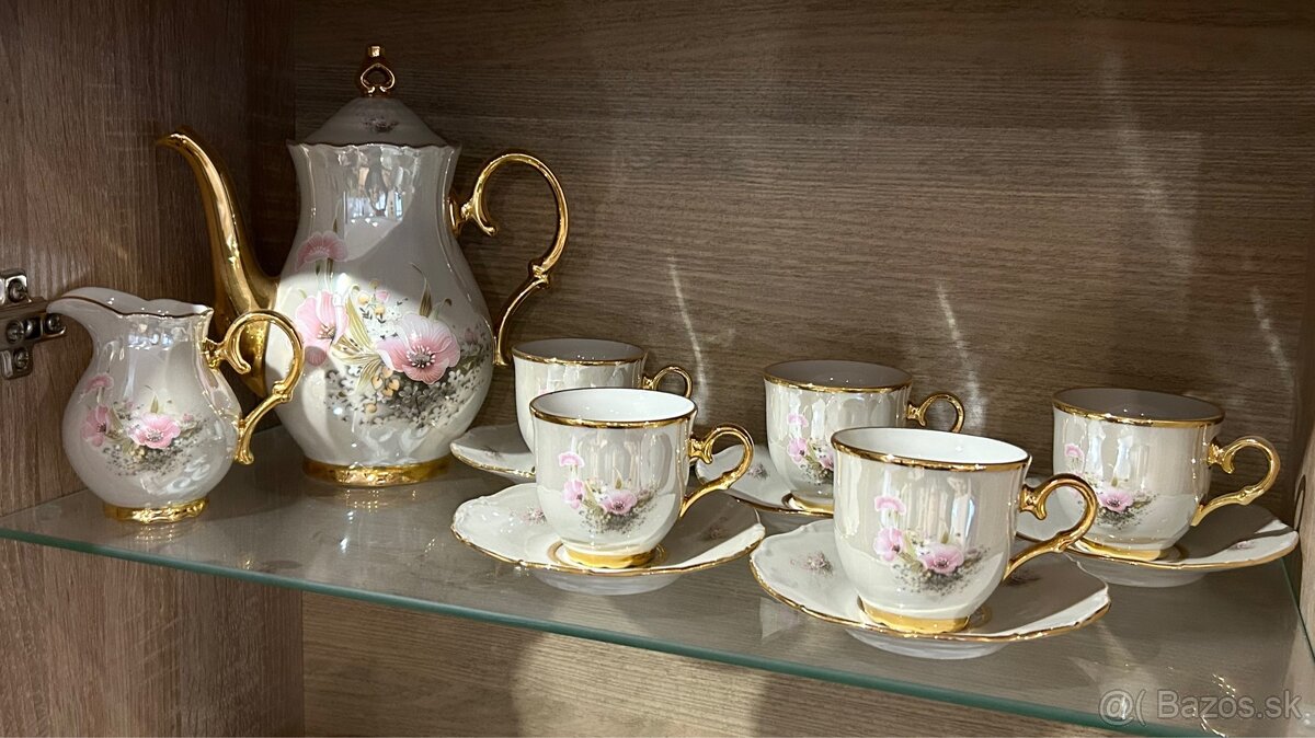 Porcelánová čajová súprava