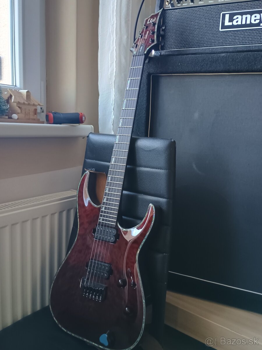 ESP LTD H-1001 QM De luxe+kufor