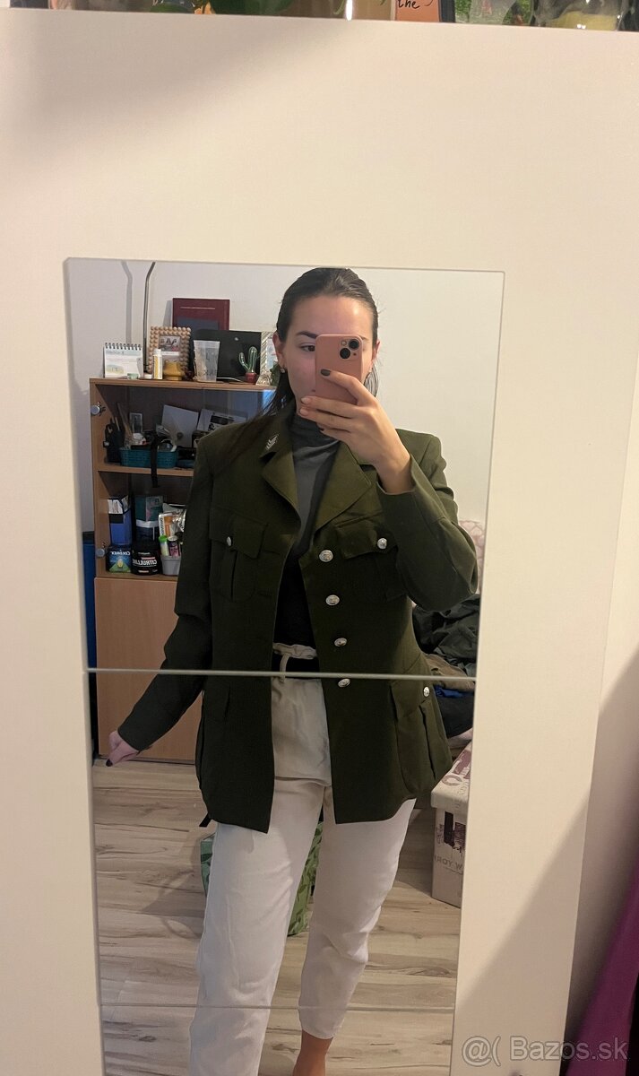 Dámske vojenské sako