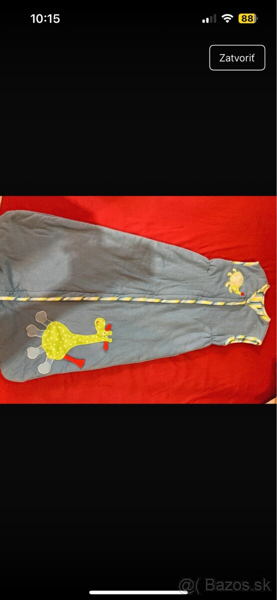 Detský vak na spanie