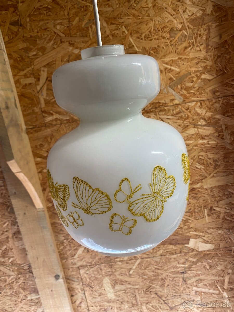 Predám retro sklenený luster