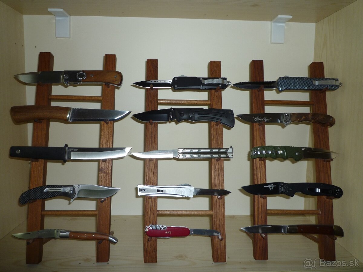 zbierka nožov