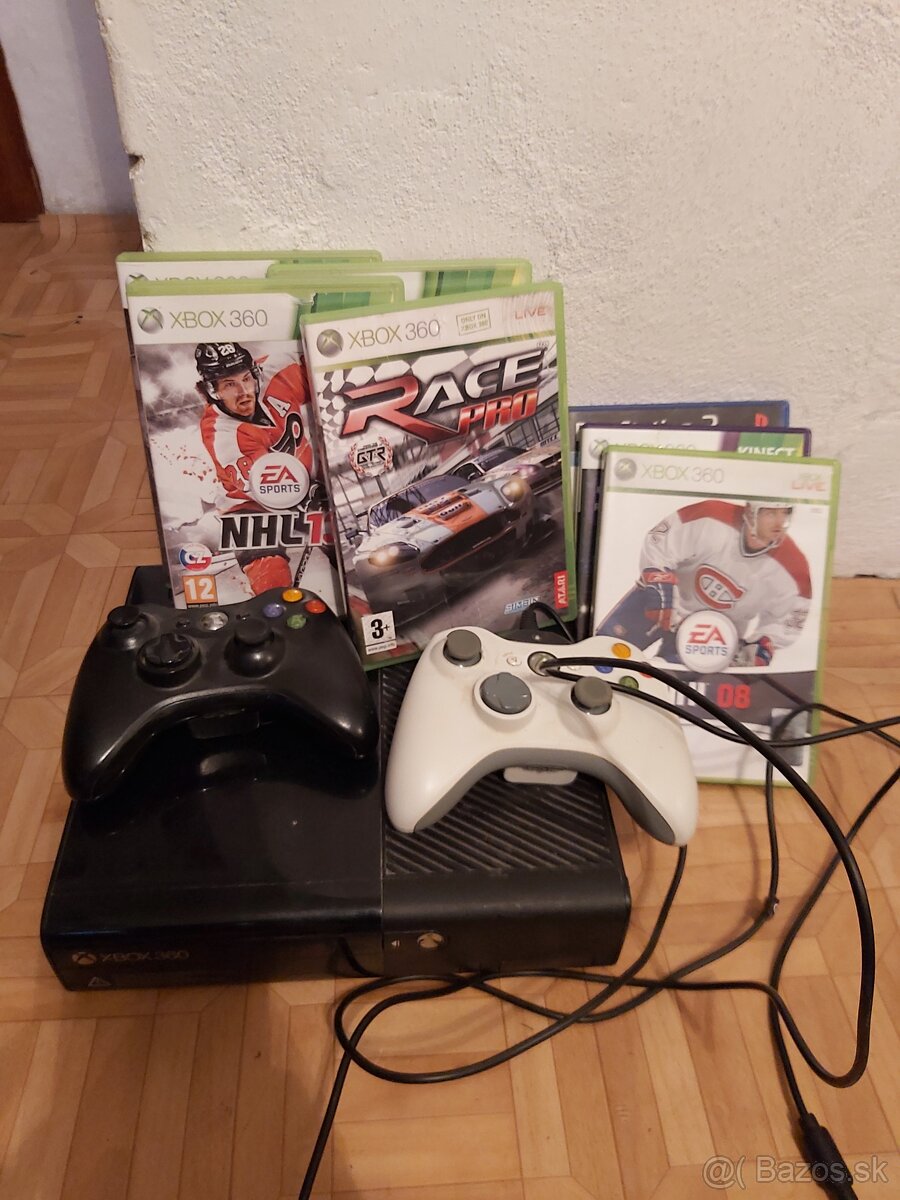 Predam xbox 360 plus hry