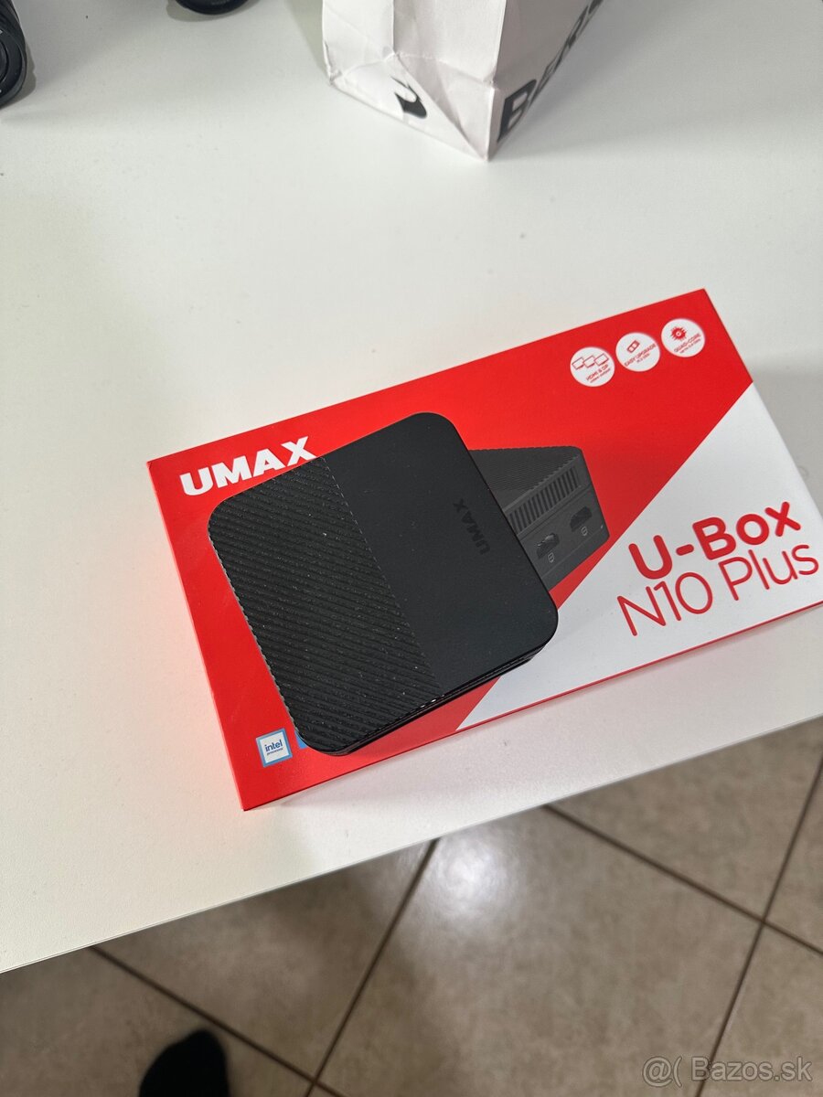 UMAX U-Box N10 Plus Mini PC – skoro nový, záruka