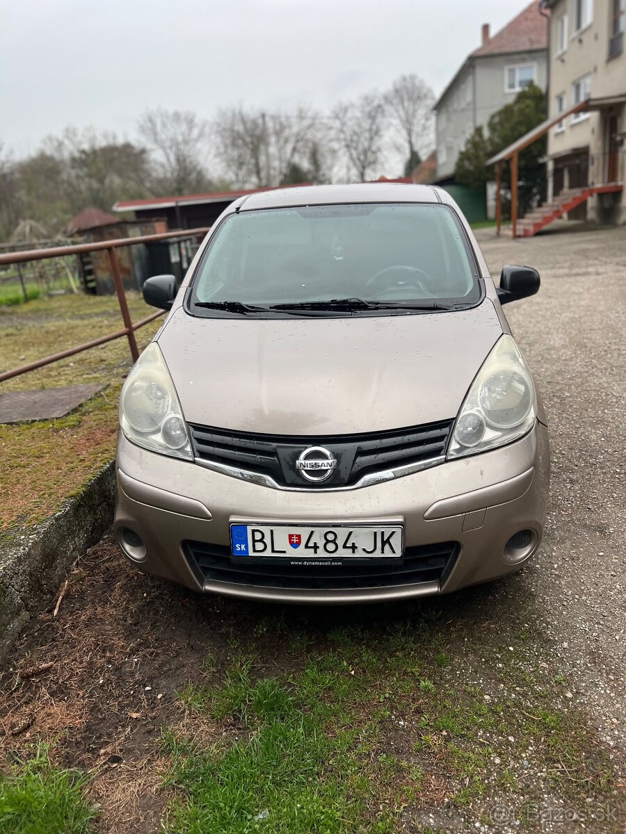 Nissan Note 1.5 dCi – pojazdné, bez STK – 600 €