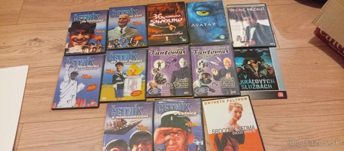 Predám staré DVD filmy