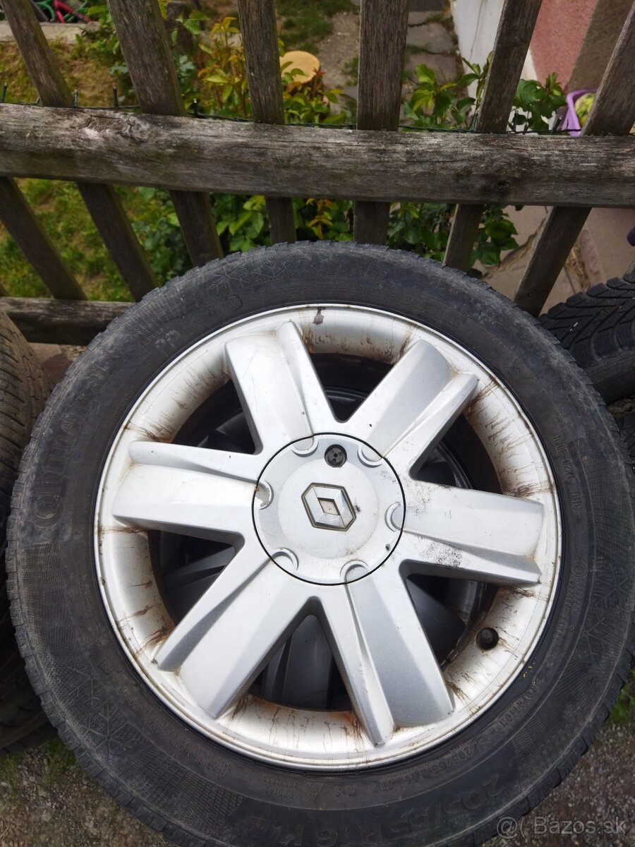Elektróny Renault Megane pneu 205/55 r16