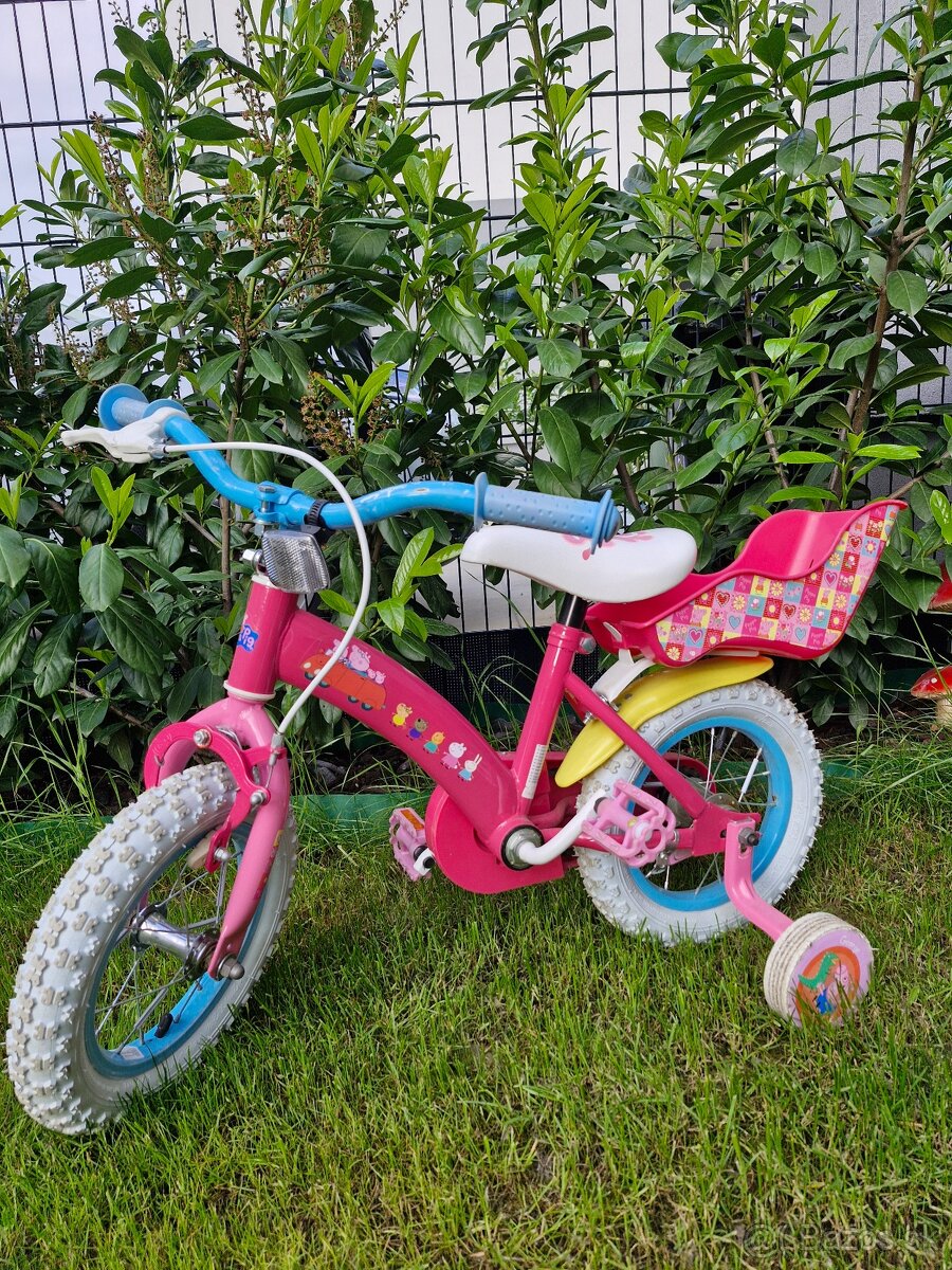 Predám PEPA PIG bicykel 12"