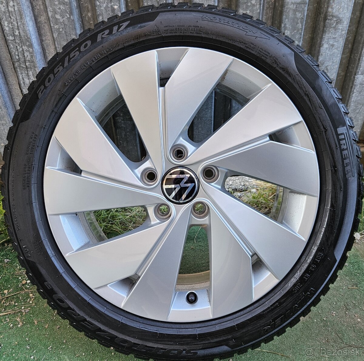 Orig.zimná sada VW - 5x112 R17 + Pirelli 205/50 r17